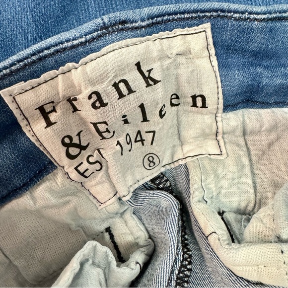 Frank & Eileen Wicklow Italian Chino Performance Denim Blue 1977 Wash 8 - Picture 9 of 16
